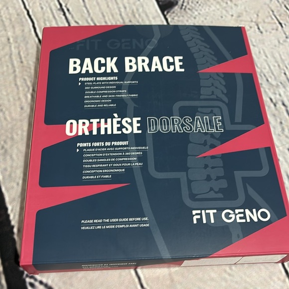Fit Geno Back Brace Size  Large . - Picture 6 of 8